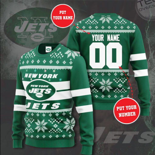 New York Jets 3D sweater