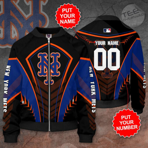 New York Mets 3D Bomber Jacket 02