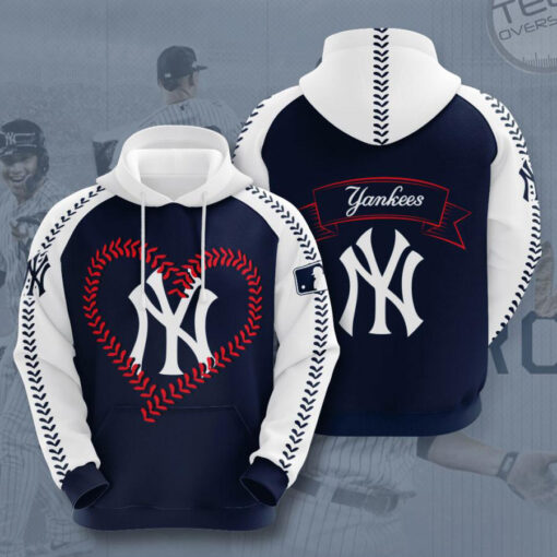New York Yankees 3D Hoodie 01