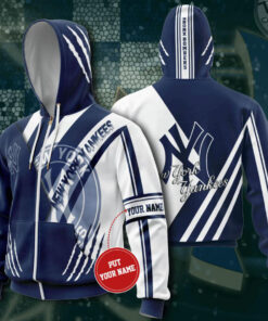 New York Yankees Zip up Hoodie 04