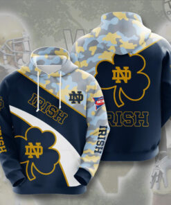 Notre Dame Fighting Irish 3D Hoodie 04