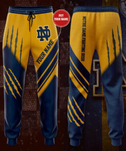 Notre Dame Fighting Irish 3D Sweatpant 015