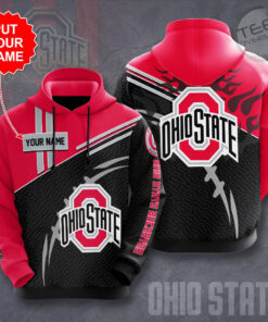 Ohio State Buckeyes 3D Hoodie 02