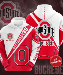 Ohio State Buckeyes 3D Hoodie 03
