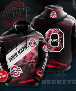Ohio State Buckeyes 3D Hoodie 04