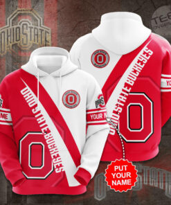 Ohio State Buckeyes 3D Hoodie 07