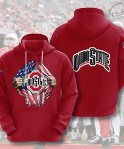 Ohio State Buckeyes 3D Hoodie 09