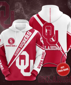 Oklahoma Sooners 3D Hoodie 05