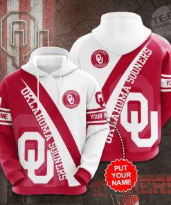 Oklahoma Sooners 3D Hoodie 09