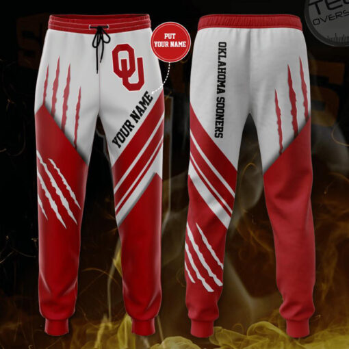 Oklahoma Sooners 3D Sweatpant 01