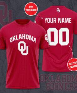 Oklahoma Sooners 3D T shirt 03