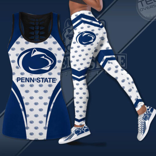 Penn State Nittany Lions Hollow Tank Top Leggings 01
