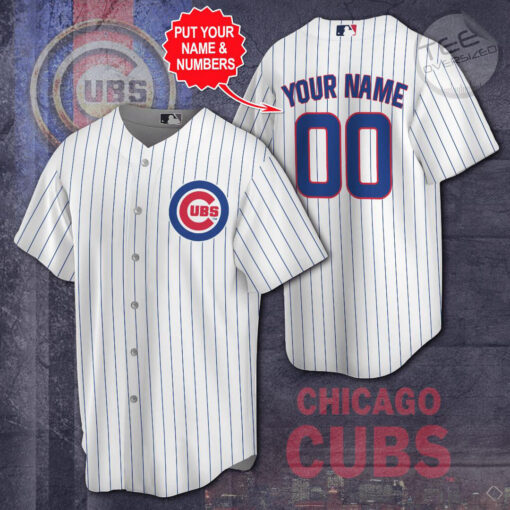 Personalised Chicago Cubs jersey shirt 01