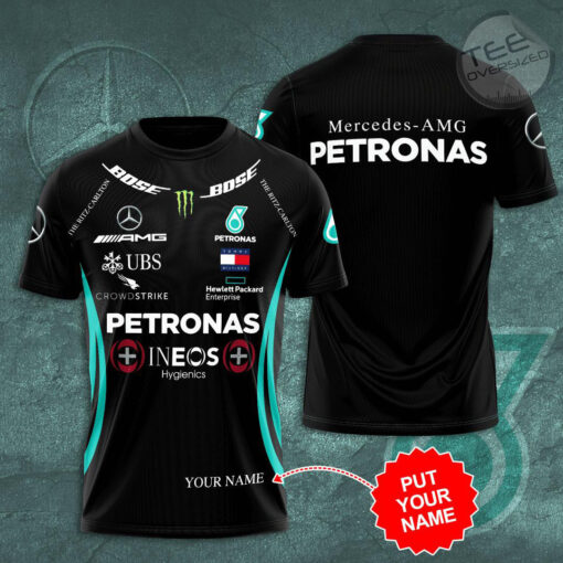 Personalized Petronas F1 T shirt