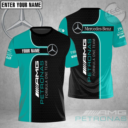 Personalized Petronas F1 T shirt PMERAMGS3