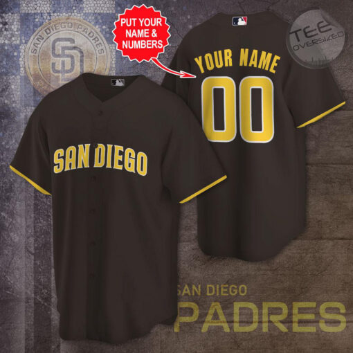 Personalized San Diego Padres jersey shirt 01