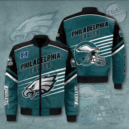 Philadelphia Eagles 3D Bomber Jacket 01