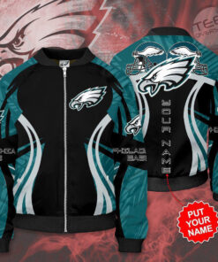 Philadelphia Eagles 3D Bomber Jacket 04