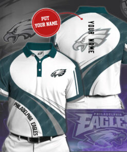 Philadelphia Eagles 3D Polo 02