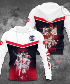 Red October Philadelphia Phillies 3D Hoodie