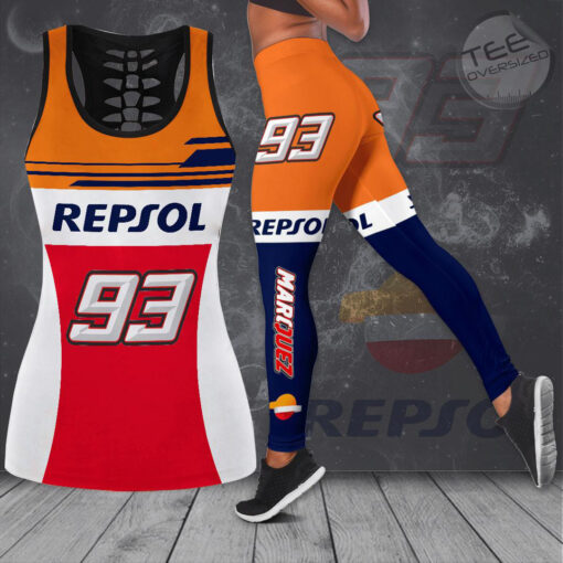 Repsol Honda Hollow Tank Top Leggings set
