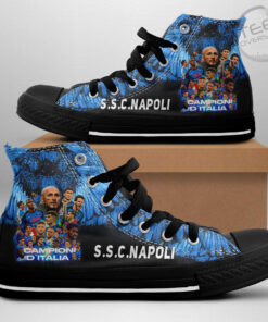 SSC Napoli High Top Canvas Shoe OVS09823S1 Design 2