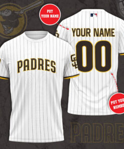 San Diego Padres 3D T shirt 02