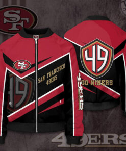 San Francisco 49ers 3D Bomber Jacket 02