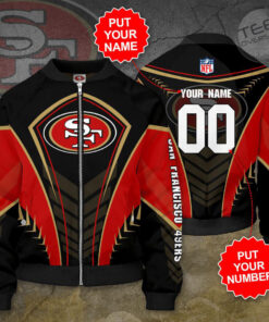 San Francisco 49ers 3D Bomber Jacket 03
