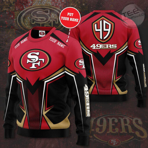 San Francisco 49ers 3D Sweatshirt 01