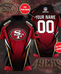 San Francisco 49ers 3D T shirt 02