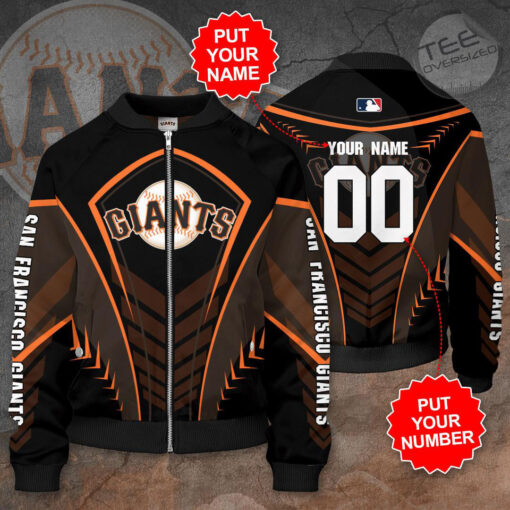 San Francisco Giants 3D Bomber Jacket 01