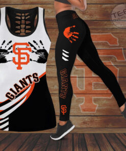 San Francisco Giants Tank Top Leggings set 02
