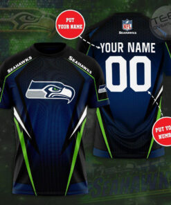 Seattle Seahawks 3D T shirt 02