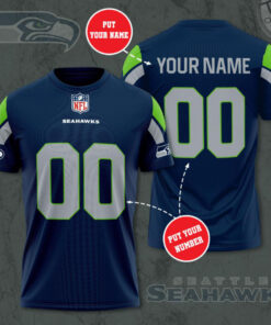 Seattle Seahawks 3D T shirt 03