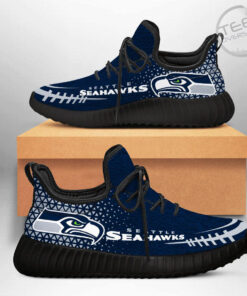 Seattle Seahawks Custom Sneakers 02
