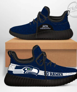 Seattle Seahawks Custom Sneakers 06