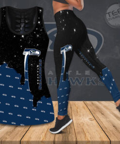 Seattle Seahawks Tide Hollow Tank Top Leggings 03