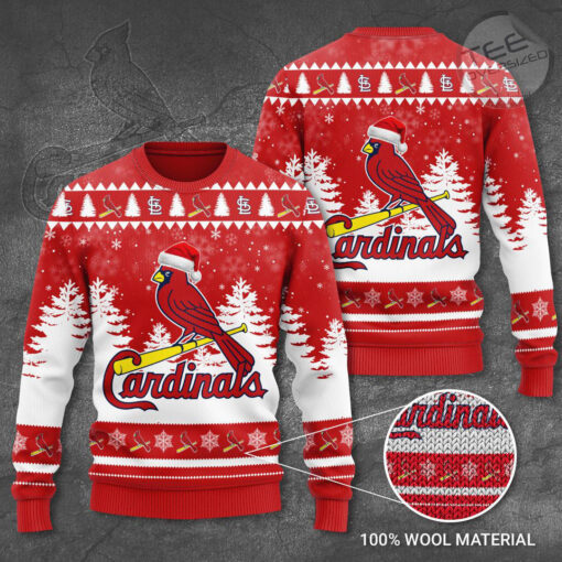 St. Louis Cardinals Ugly Christmas 3D Sweater