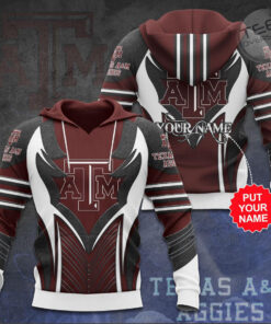 Texas AM Aggies 3D Hoodie 03