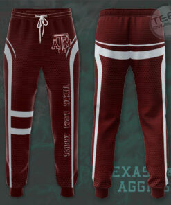 Texas AM Aggies 3D Sweatpant 02