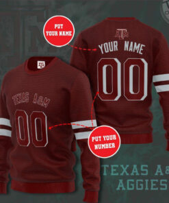 Texas AM Aggies 3D Sweatshirt 02