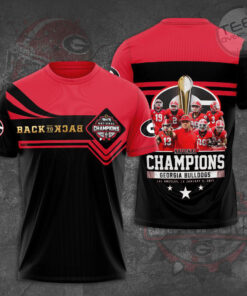 The best Georgia Bulldogs 3D T shirts 011