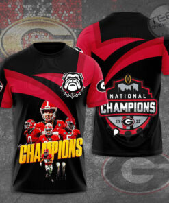 The best Georgia Bulldogs 3D T shirts 02