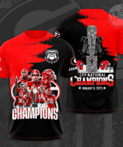 The best Georgia Bulldogs 3D T shirts 03