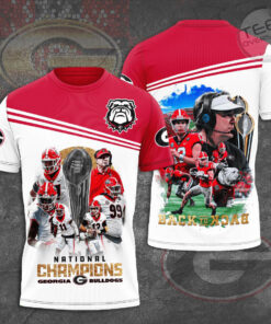 The best Georgia Bulldogs 3D T shirts 07
