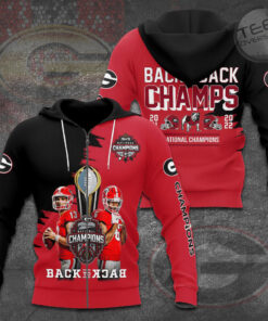 The best Georgia Bulldogs 3D zip hoodie 010