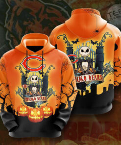 The best selling Chicago Bears 3D hoodie 04