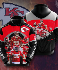 The best selling Kansas City Chiefs 3D hoodie 02
