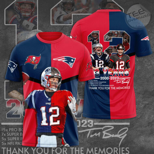 Tom Brady T shirt NFL apparels